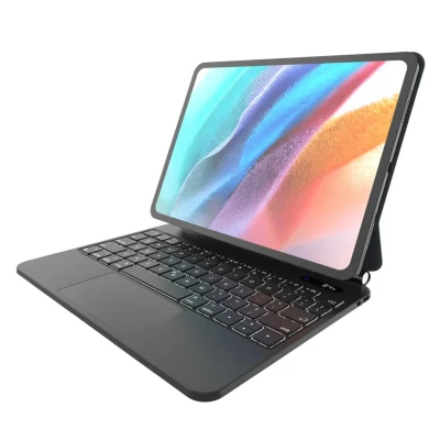 Afbeelding van Typee QWERTY keyboard case voor de iPad 11 (2025) inch / 10 (2022) 10.9 Zwart hoes met toetsenbord van Fixed Aluminium