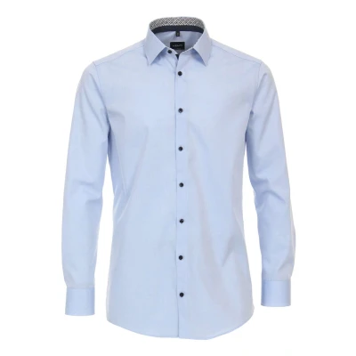 Afbeelding van Venti Modern FIT Overhemd, Heren, Maat: 42, Light blue