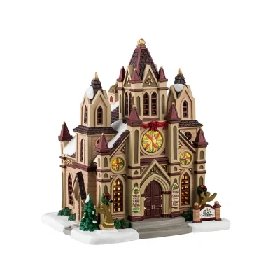 Afbeelding van Lemax Grace Cathedral + 4,5 Volt Adapter U