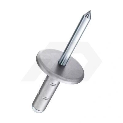 Afbeelding van Gesipa Blindklinknagel klinknagelschacht d x l 4 10 mm K12 aluminium / staal 500 stuks 1433829