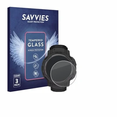 Afbeelding van Savvies Bescherming Verre, Smartwatch beschermfolie, Transparant