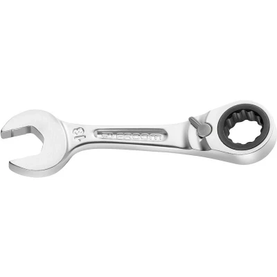 Afbeelding van Facom Korte Anti Slip Steekringratelsleutel 17Mm 467BS.17
