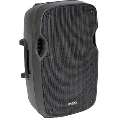 Afbeelding van Ibiza XTK10A PLUG &amp; PLAY 10&quot;/25cm actief luidsprekersysteem met 300W RMS belastbaarheid Compressietweeters, basreflexsysteem, versterkermodule, LINE/MICRO ingangen Zwart