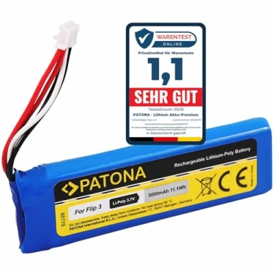 Afbeelding van PATONA 6511 vervanging voor accu JBL GSP872693 (3000mAh) compatibel met Flip 3