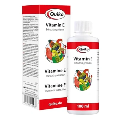 Afbeelding van Quiko Vogelvoer Vitamine E Vloeibaar Kweekbevordering 100ml
