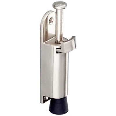 Afbeelding van BRINOX houder verticaal voor deur, zie beschrijving, grijs, 2,7 x 12 3,3 cm