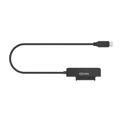 Afbeelding van AISENS ASE 25C04B SATA A USB C 3.0/Usb3.1 Gen1 adapter voor 2,5 inch harde schijven, zwart