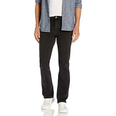 Afbeelding van Amazon Essentials Men&#039;s Bootcut jeans met slanke pasvorm, Gewassen zwart, 32W / 32L