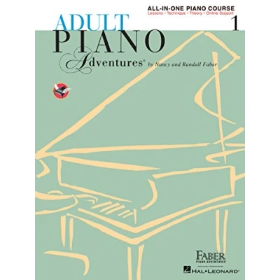 Afbeelding van Adult piano adventures all in one lesson book 1 +enregistrements online: Spiral Bound