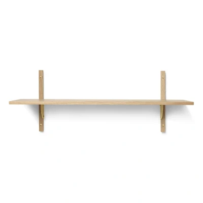 Afbeelding van Ferm Living Sector plank L/S Eiken messing