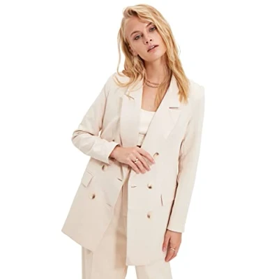 Afbeelding van Trendyol TWOAW20CE0130 Volwassenen Vrouwen Single pack Beige 36