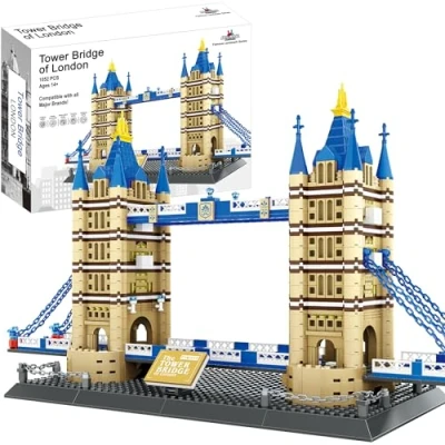 Afbeelding van Apostrophe Games Tower Bridge London Bouwstenen Set 1052 delig
