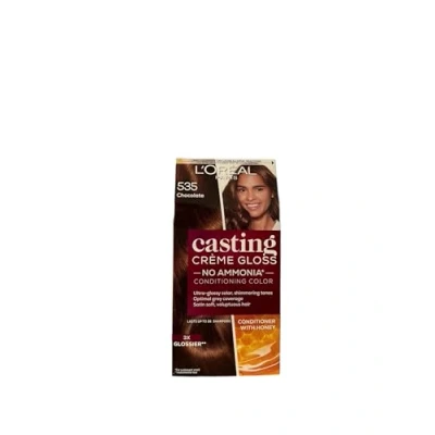 Afbeelding van L&#039;Oréal Paris Set van drie kleuren Casting Creme Gloss Kleur 535 Chocolade