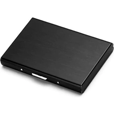 Afbeelding van Pasjeshouder Creditcardhouder Creditcard Case Visitiekaarthouder Pasjes Wallet Portemonnee Kaarthouder Creditkaarthouder Zwart