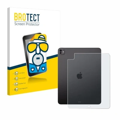 Afbeelding van BROTECT Screenprotector voor Apple iPad Pro 13&quot; 2024 (Achterkant) Folie Beschermfolie matte