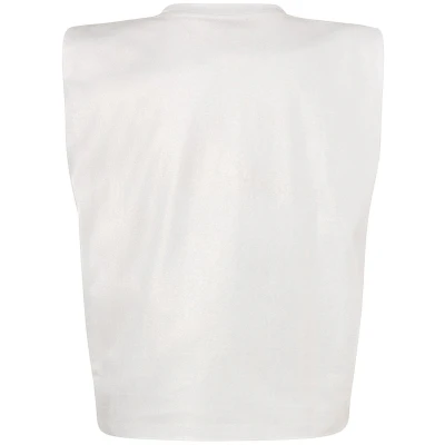 Afbeelding van Beaumont dames Frances top met lurex in de kleur Creme, maat: XS