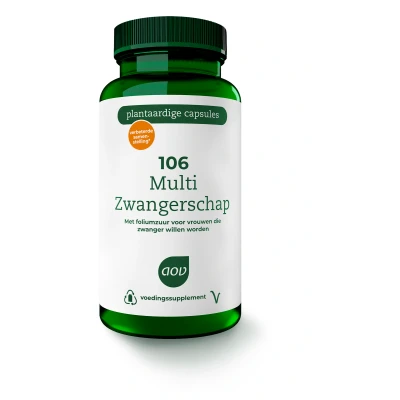 Afbeelding van Gratis Verzending: 2x AOV 106 Multi Zwangerschap 60 vegacapsules