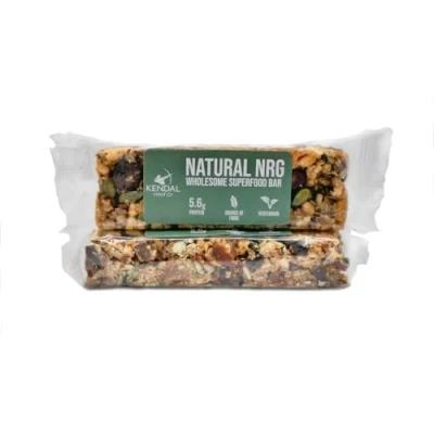 Afbeelding van Natural Superfood Energy Bar Honing, Haver, Gedroogd fruit, Choc Chunks &amp; Superseeds 6g Eiwit Vers gemaakt (54 Bars, Superfood: Fruit Superseeds)