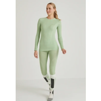 Afbeelding van Falke Wooltech Functional Underwear FOR COLD TO VERY Conditions Longsleeve, Dames, Maat: Large, Quiet green