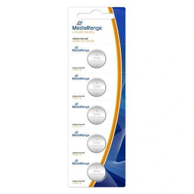 Afbeelding van MediaRange Lithium batterij Knoopcel CR1616 3V Pack 5