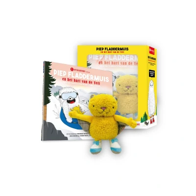 Afbeelding van Piep Fladdermuis pakket boek en knuffel