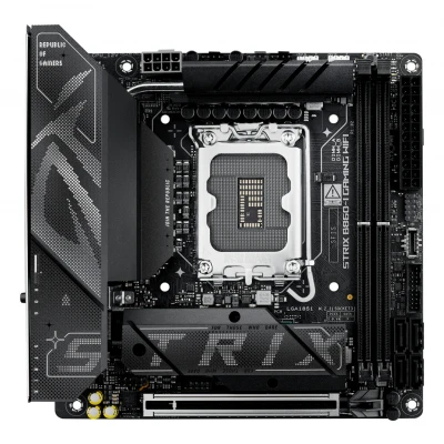 Afbeelding van ASUS ROG STRIX B860 I GAMING WIFI moederbord RAID, 2.5 Gb LAN, Wi Fi 7, BT, Sound, Mini ITX