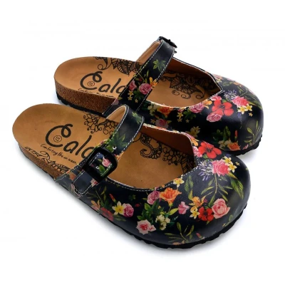 Afbeelding van Goby Secret Garden Dames Clogs Vegan Handmade Maat 42