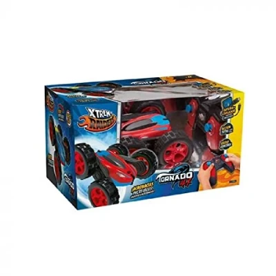 Afbeelding van Xtrem Raiders Tornado Max Stuntauto Kinderauto Met Afstandsbediening 8 Jaar Omkeerbare 360º Draai Off road Wielen RC Auto Speelgoedauto