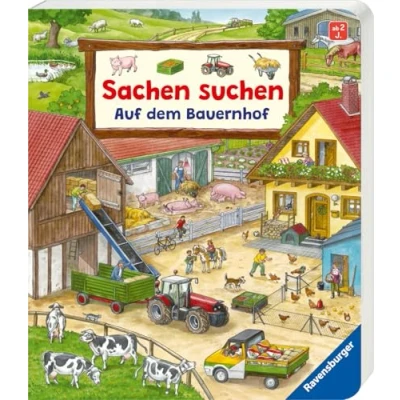 Afbeelding van Sachen suchen: Auf dem Bauernhof Wimmelbuch ab 2 Jahren