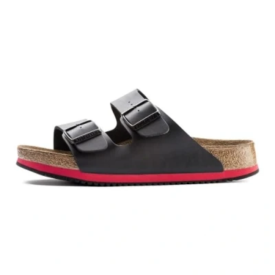 Afbeelding van Birkenstock Arizona Pantoffels, Heren, Maat: 44, Schwarz Hoogwaardig imitatieleer