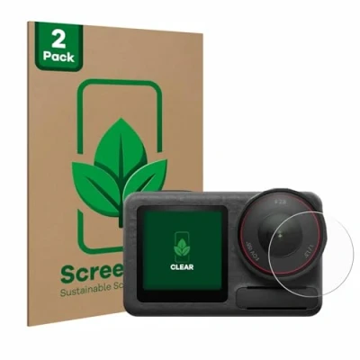 Afbeelding van ScreenLeaf Screenprotector voor DJI Osmo Action 5 Pro (Lens) Duurzame schermbescherming Folie Beschermfolie transparant (2 Stuks)