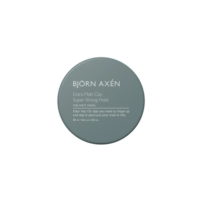 Afbeelding van Björn Axén Extra Matt Clay Super Strong Hold Wax Beautytasting