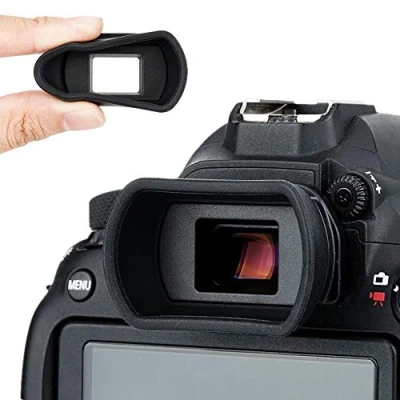 Afbeelding van Kiwifotos Eyecup oculair voor Canon EOS 800D 90D 80D 77D 6D Mark II 5D 70D 60D 60Da 760D 750D 700D 650D 550D 500D 100D 1500D 1300D 1200D 1100D 1000D D 3000 Vervangt EB EF