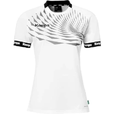 Afbeelding van Kempa Trainings WAVE Sport Tshirt, Dames, Maat: XL, Weiß grau