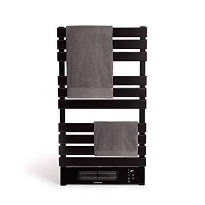 Afbeelding van CREATE Elektrisch verwarmd handdoekenrek met WiFi 500/1500W Zonder legplank Zwart 40ºC WARM TOWEL PRO
