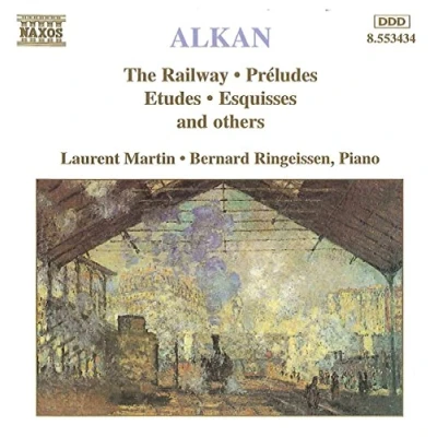 Afbeelding van Laurent Martin &amp; Bernard Ringeissen Alkan: Préludes (CD)