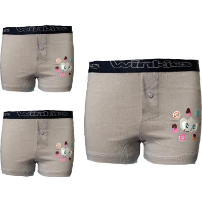 Afbeelding van Embrator jongens Boxershort Loose Fit 3 stuks grijs 92/98