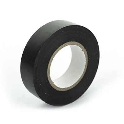 Afbeelding van BG Electrical Isolatieband, 20 meter, zwart
