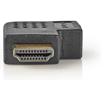 Afbeelding van Haakse HDMI adapter Nedis (4K@30Hz, Links, Verguld)