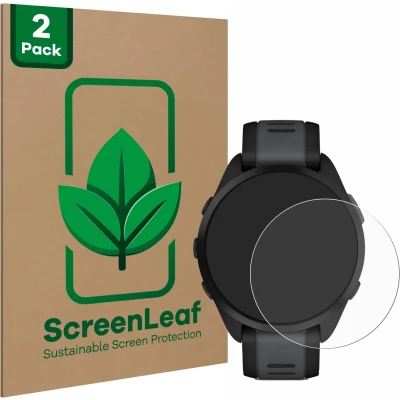 Afbeelding van ScreenLeaf Screenprotector voor Garmin Forerunner 165 Duurzame schermbescherming Folie Beschermfolie transparant (2 Stuks)