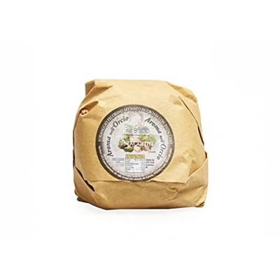 Afbeelding van Pecorino aged in Pistachios crust Typical Tuscan cheese 500 gr Produced with 100% Italian Sheep Milk