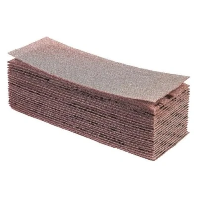 Afbeelding van Mirka Abranet net schuurstroken 80x230 mm klittenband / korrel P180 50 st voor het schuren van hout, plamuur, lak, kunststof 5417505018