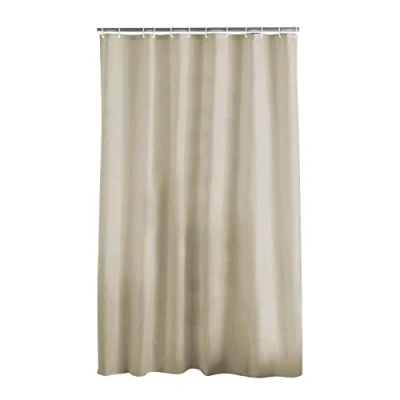 Afbeelding van Livetti Douchegordijn met Ringen Shower Curtain 180 x 200 Taupe