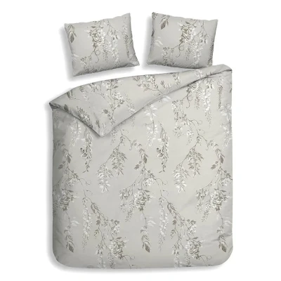 Afbeelding van Heckettlane Chiara Dekbedovertrek Lits jumeaux 240x200/220 cm Grey