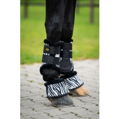 Afbeelding van HB Ruitersport Dressage Boots Zebra Zwart/Wit