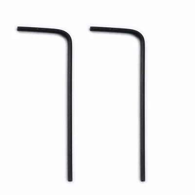 Afbeelding van Musiclily Basic 1/20 Inch Stalen Zeskant sleutel Wrench voor American Standard Strat Tele stijl Elektrische Gitaar Zadel Hoogte Schroeven, Zwart (set van 2)