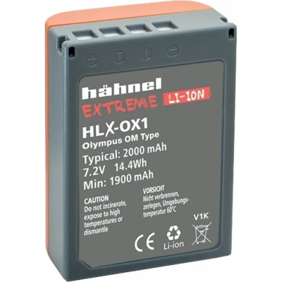 Afbeelding van Hahnel HLX OX1 Extreme Li Ion Accu (Olympus BLX 1)