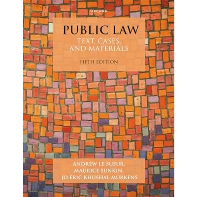 Afbeelding van Public Law: Text, Cases, and Materials