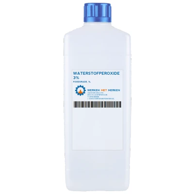 Afbeelding van Waterstofperoxide foodgrade 3% 1 Liter