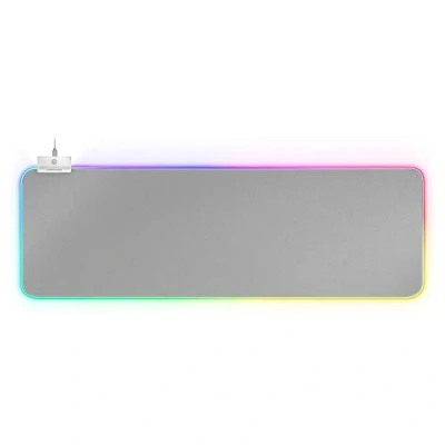 Afbeelding van Mars Gaming MMPRGB2S, XXL Muismat RGB 12 Modi, 2 USB 2.0, Wit Zilver